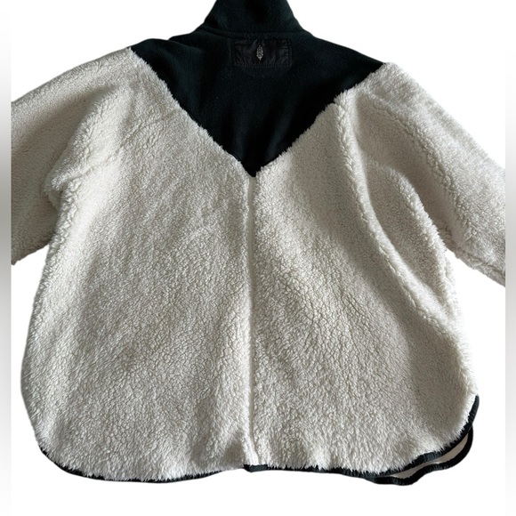Free People Movement Fall to Rise super oversized fleece Sherpa size small - Picture 10 of 16